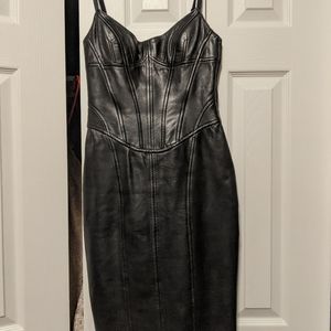Danier leather dress